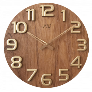 Nástěnné hodiny dřevěné JVD  HT97.5